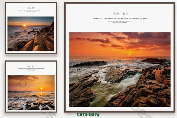 Ghềnh đá bình minh CBT3-007g